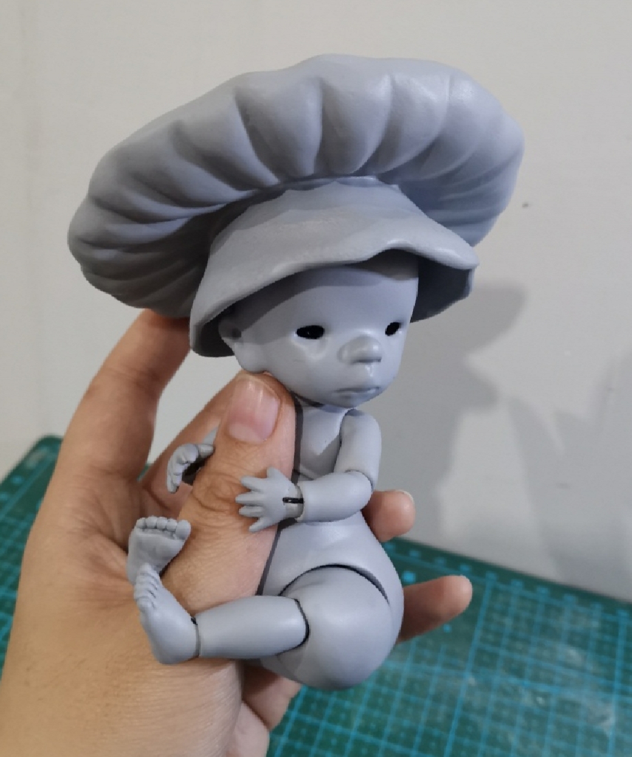 Custom doll Mushroom boy bjd